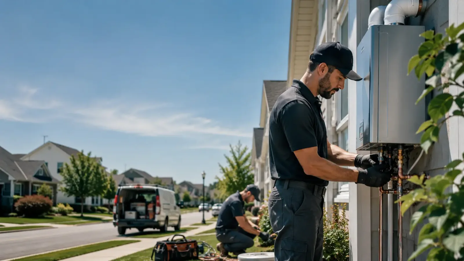 Tankless Water Heater Installation in Ivor, VA